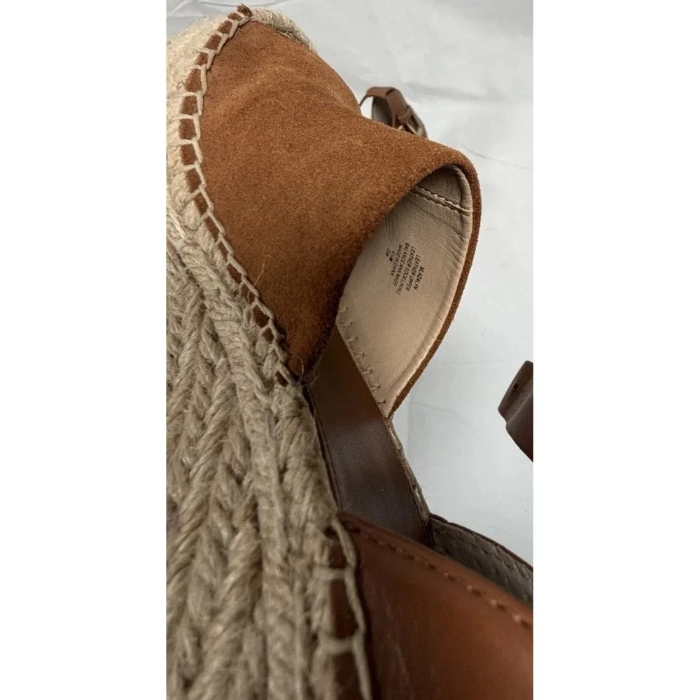 Marc Fisher LTD Alida Espadrille Wedge Sandals 6.5